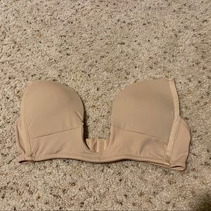 No Show Deep V Strapless Bra